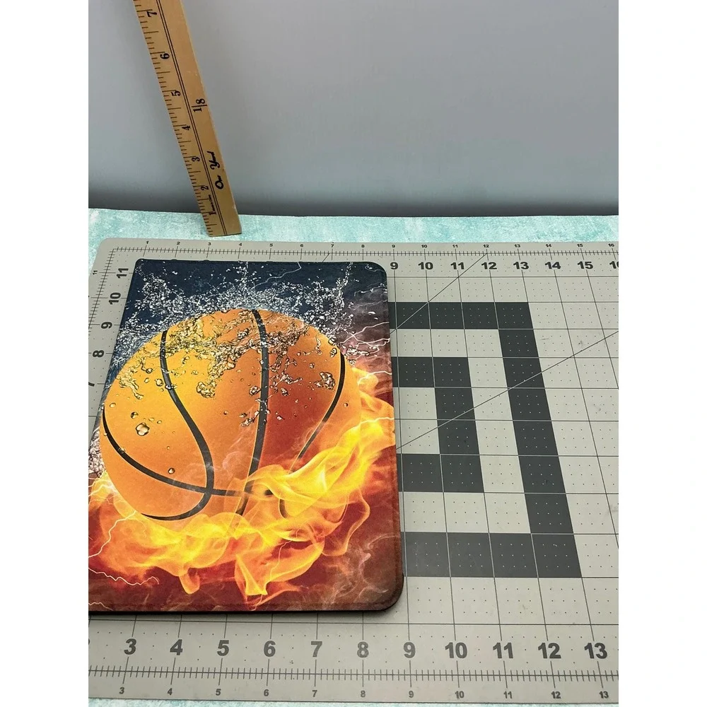 iPad Pro 11 Case Basketball Fire Water 360 Rotating Stand Pencil Holder‎ Cover